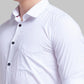 Men Slim Fit Blue Shirt