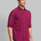 Men Slim Fit Blue Shirt