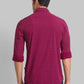 Men Slim Fit Blue Shirt