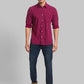 Men Slim Fit Blue Shirt