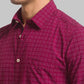Men Slim Fit Blue Shirt