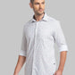 Men Slim Fit Yellow Shirt