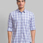 Men Slim Fit Blue Shirt