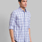 Men Slim Fit Blue Shirt