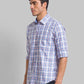 Men Slim Fit Blue Shirt