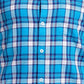 Men Slim Fit Blue Shirt