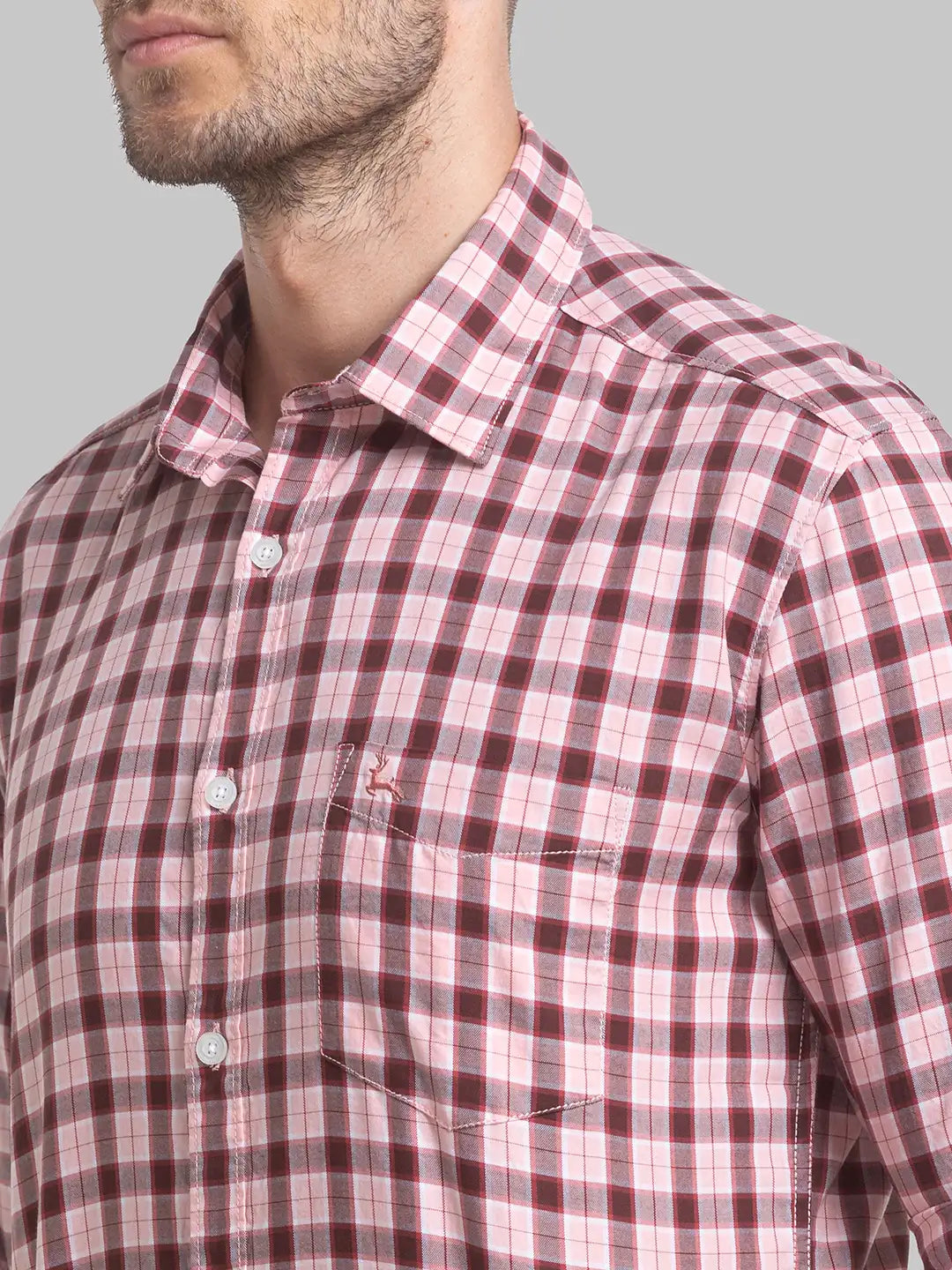 Men Slim Fit Blue Shirt