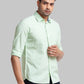 Parx Men Blue Checks Slim Fit Cotton Full Sleeve Shirt