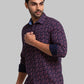Men Slim Fit Red Shirt