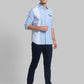 Men Slim Fit White Shirt