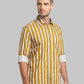 Men Slim Fit Blue Shirt