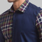 Men Slim Fit Blue Shirt