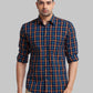 Men Slim Fit Green Shirt