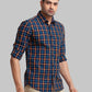 Men Slim Fit Green Shirt