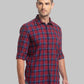 Men Slim Fit Blue Shirt
