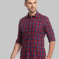Men Slim Fit Blue Shirt