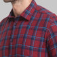 Men Slim Fit Blue Shirt