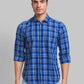 Men Slim Fit Orange Shirt