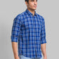 Men Slim Fit Orange Shirt