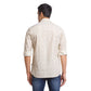 Men Slim Fit Dark Blue Shirt