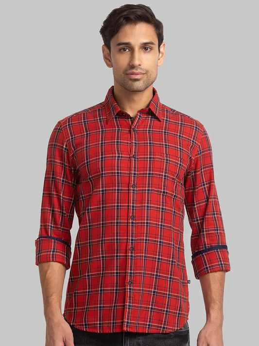 Men Slim Fit Black Shirt