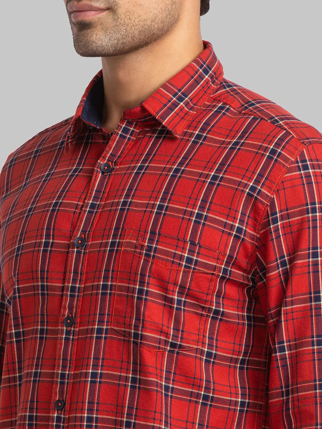 Men Slim Fit Black Shirt