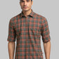 Men Slim Fit Green Shirt