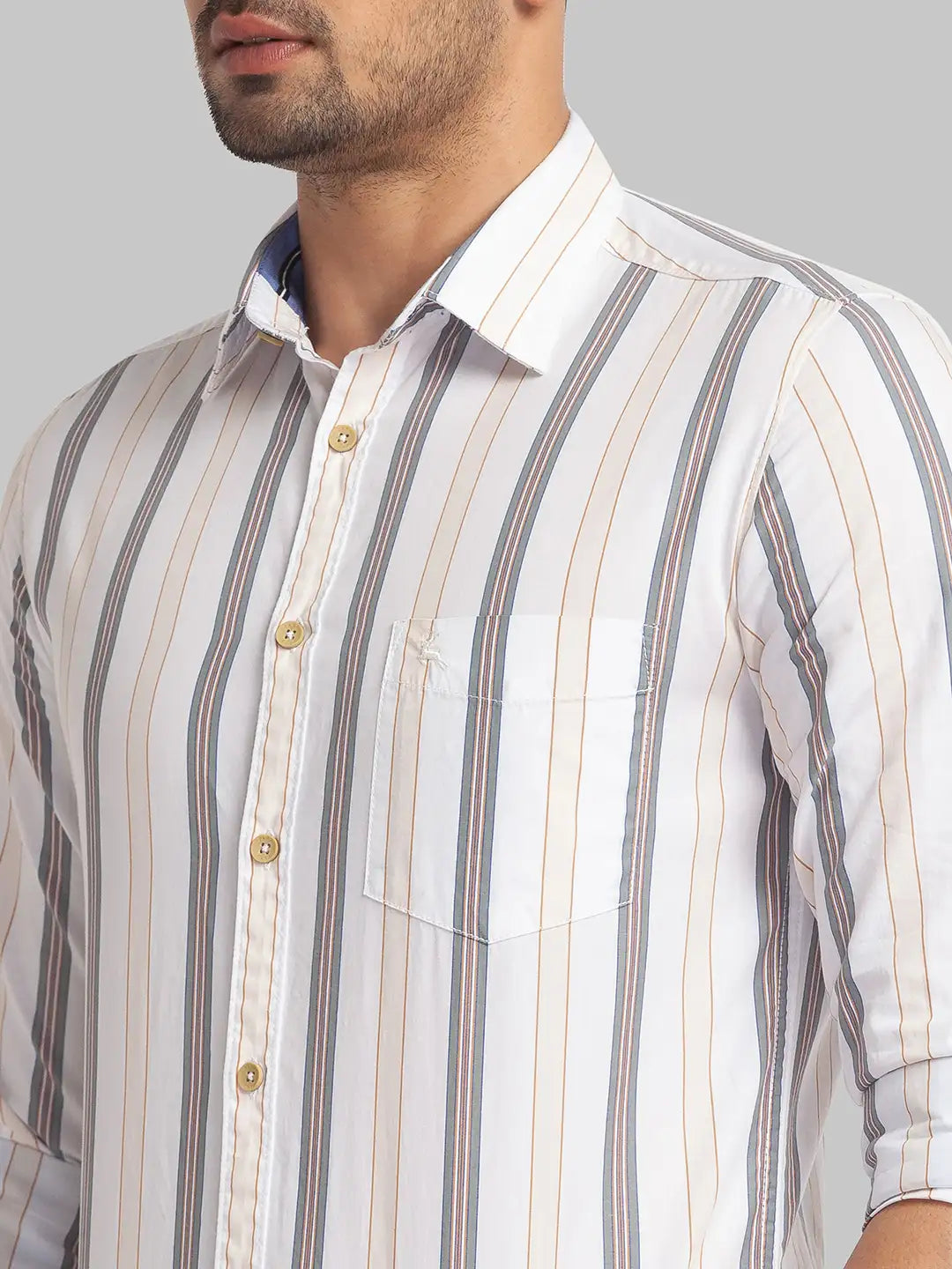 Men Slim Fit Black Shirt