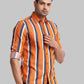 Parx Men Blue Checks Slim Fit Cotton Full Sleeve Shirts