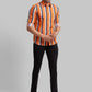 Parx Men Blue Checks Slim Fit Cotton Full Sleeve Shirts