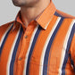 Parx Men Blue Checks Slim Fit Cotton Full Sleeve Shirts