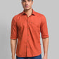 Men Slim Fit Blue Shirt