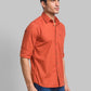 Men Slim Fit Blue Shirt