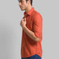 Men Slim Fit Blue Shirt
