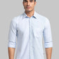 Men Slim Fit Pink Shirt