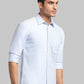 Men Slim Fit Pink Shirt