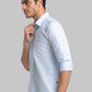 Men Slim Fit Pink Shirt
