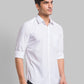 Men Slim Fit Blue Shirt