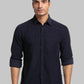 Men Slim Fit Dark Violet Shirt