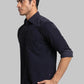 Men Slim Fit Dark Violet Shirt