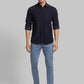 Men Slim Fit Dark Violet Shirt