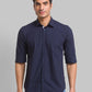 Men Slim Fit Green Shirt