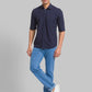 Men Slim Fit Green Shirt