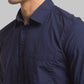 Men Slim Fit Green Shirt