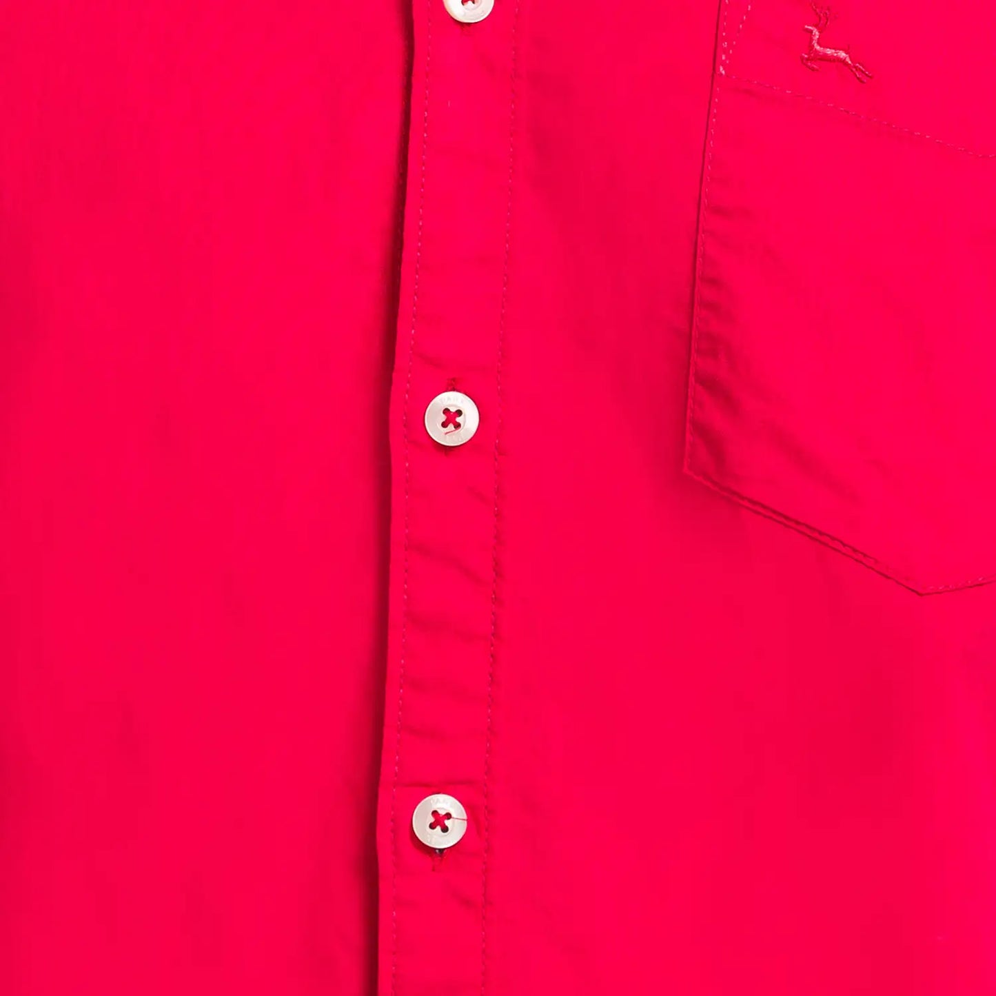 Men Slim Fit Green Shirt
