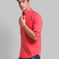 Men Slim Fit Green Shirt