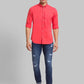 Men Slim Fit Green Shirt