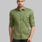 Men Slim Fit Red Shirt