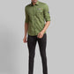 Men Slim Fit Red Shirt