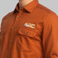 Men Slim Fit Blue Shirt